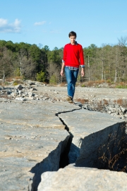 Sam senior pictures. Stone Mountain, GA, urban flair