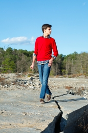 Sam senior pictures. Stone Mountain, GA, urban flair