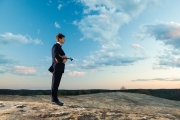 Sam senior pictures. Stone Mountain, GA, urban flair
