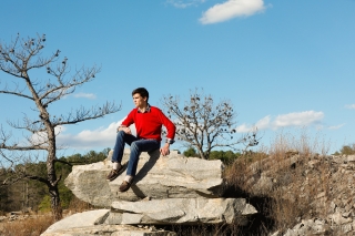 Sam senior pictures. Stone Mountain, GA, urban flair