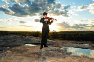 Sam senior pictures. Stone Mountain, GA, urban flair